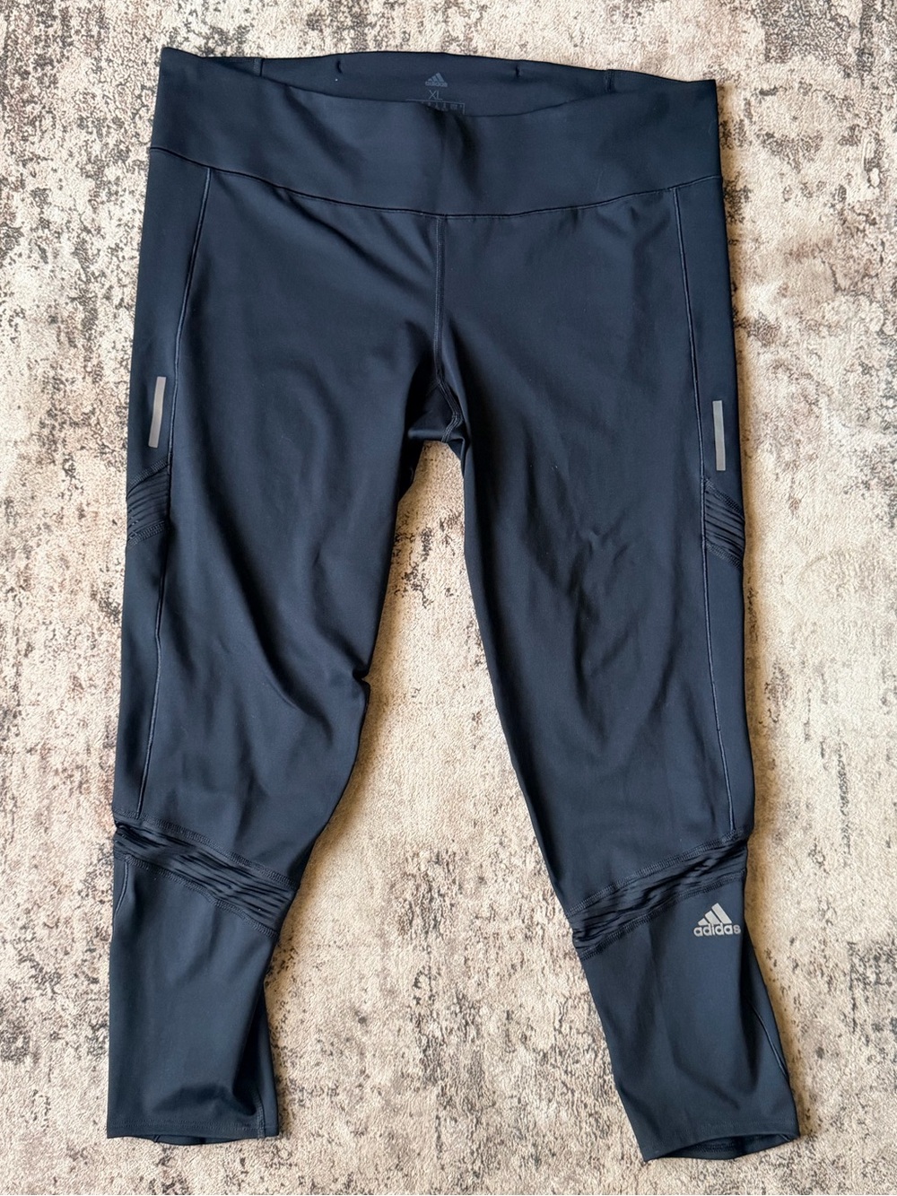 Adidas Black Running Leggings - AEROREADY
